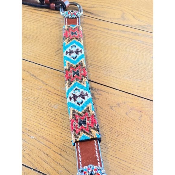 Showmen 3 piece Tack Set Beaded Brand NEW - Picture 9 of 11